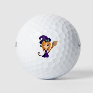 Anime Moon Hexenkatze Cartoon Golfball