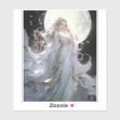 Anime Moon Princess Fantasy Art Aufkleber (Blatt)