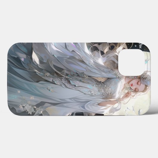 Anime Moon Princess Fantasy Art Case-Mate iPhone Hülle (Rückseite (Horizontal))
