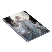 Anime Moon Princess Fantasy Art Notizblock (Rechte Seite)