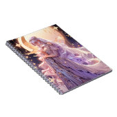 Anime Moon Princess Fantasy Art Notizblock (Rechte Seite)