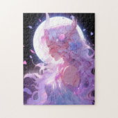 Anime Moon Princess Fantasy Art Puzzle (Vertikal)