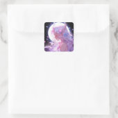 Anime Moon Princess Fantasy Art Quadratischer Aufkleber (Tasche)