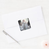 Anime Moon Princess Fantasy Art Quadratischer Aufkleber (Umschlag)