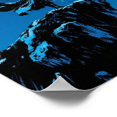 Anime Moonlight Warrior Epic Wall Art Poster (Ecke)