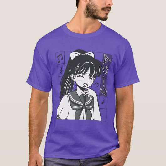 Anime Music T-Shirt (Vorderseite)