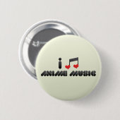 Anime-Musik Button (Vorne & Hinten)