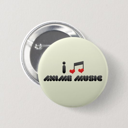 Anime-Musik Button (Vorne & Hinten)