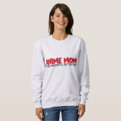Anime-Mutter-Sweatshirt, lustiger Mutter-Spruch, l Sweatshirt (Vorne ganz)