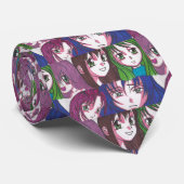 Anime Neck Krawatte (Gerollt)