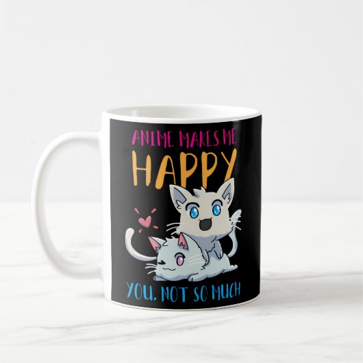 Anime Neko Cat Kaffeetasse (Links)