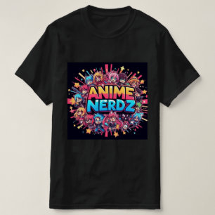 Anime Nerdz Logo T - Shirt
