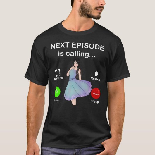 Anime Next Folge ruft T-Shirt (Vorderseite)