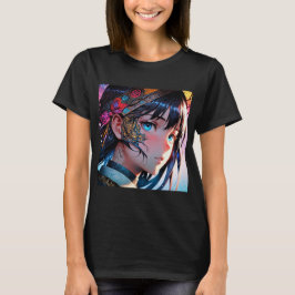 Anime Niedlich Japanisch Kawaii Cartoon Otaku Mädc T-Shirt
