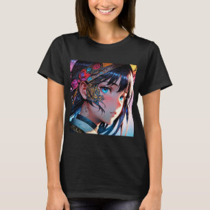 Anime Niedlich Japanisch Kawaii Cartoon Otaku Mädc T-Shirt