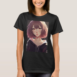 Anime Niedlich Japanisch Kawaii Cartoon Otaku Mädc T-Shirt