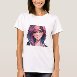 Anime Niedlich Japanisch Kawaii Cartoon Otaku Mädc T-Shirt