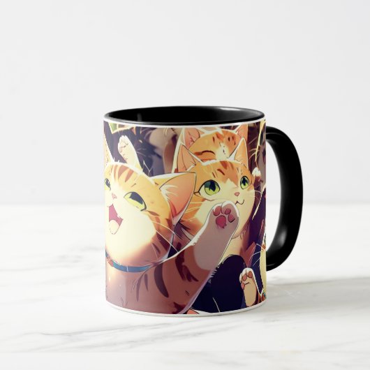 Anime niedlich tasse (VorderseiteRechts)