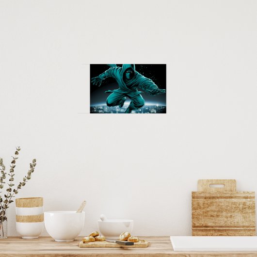 Anime Ninja Poster (Küche)