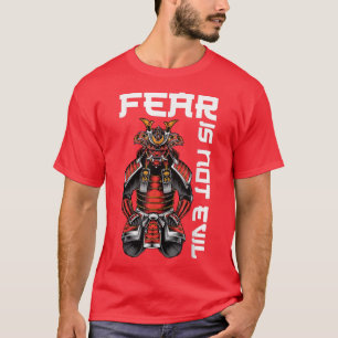 Anime-Ninjas - Angst ist nicht böse - Samurai - Ka T-Shirt