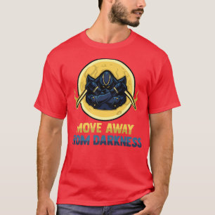 Anime Ninjas bewegen sich weg von der Dunkelheit S T-Shirt