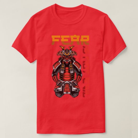 Anime Ninjas Fear Is Not Evil Samurais Katanas T-Shirt (Design vorne)