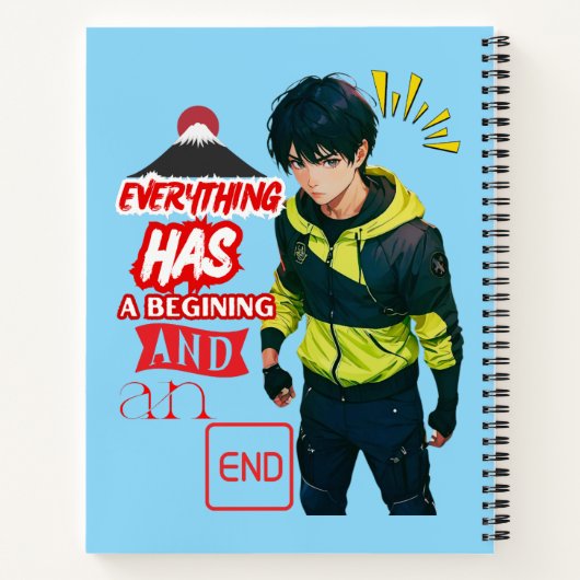 ANIME NOTIZBLOCK (Rückseite)