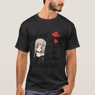 Anime Nur ein Anime-Liebhaber T-Shirt