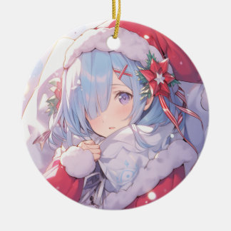 Anime-Ornament, Manga-Geschenk, Weihnachtsdekor de Keramik Ornament