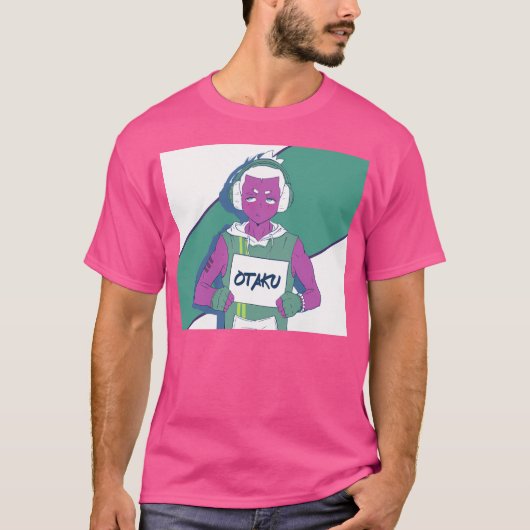 Anime Otaku T-Shirt (Vorderseite)