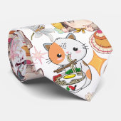 Anime Overload Niedliches Muster Krawatte (Gerollt)