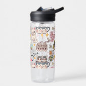 Anime Overload Niedliches Muster No BG Trinkflasche (Links)