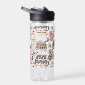 Anime Overload Niedliches Muster No BG Trinkflasche (Rechts)