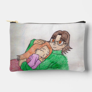 Anime Paar Umarmung Zubehörtasche