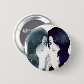 Anime paart vermisst Knopf Button (Vorne & Hinten)