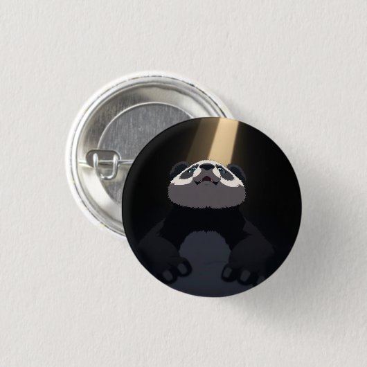 Anime-Panda Button (Vorne & Hinten)