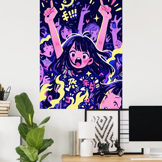 Anime Party Poster (Heimbüro)