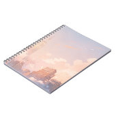 Anime Pastel City Notizblock (Linke Seite)