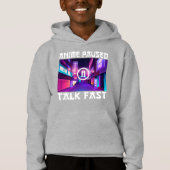 Anime Paused Talk Fast Hoodie (Vorderseite)