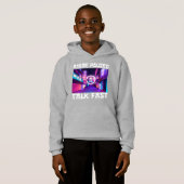Anime Paused Talk Fast Hoodie (Vorne ganz)