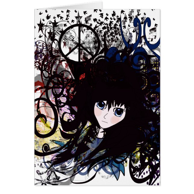 Anime Peace Grunge (Vorne)