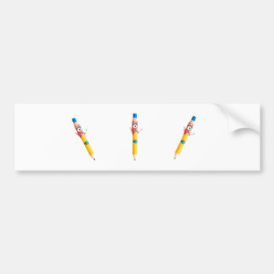 Anime Pencil Autoaufkleber