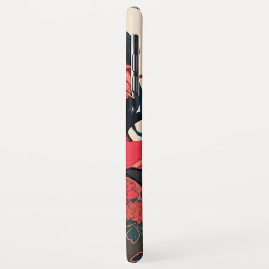 Anime Phone Case - Cooles Mädchen (Hinten/Links)