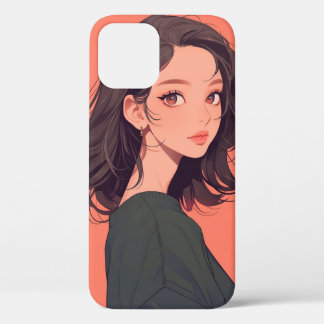 Anime Phone Case - Schönes Anime Girl