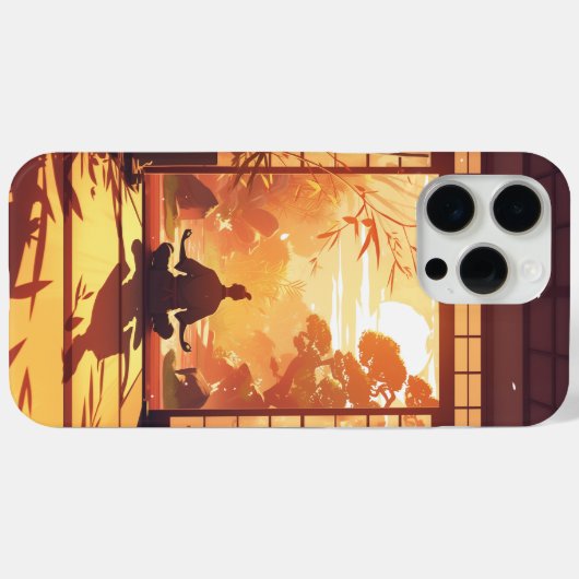 Anime Phone Case - Vermittlung von Kampfkünsten (Rückseite (Horizontal))