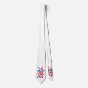 Anime Pink Bunny Girl Neck Tie Krawatte