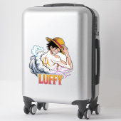Anime Pirate Warrior Sticker – Straw Hat Hero  (Koffer)