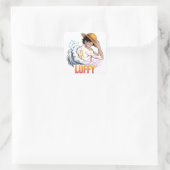 Anime Pirate Warrior Sticker – Straw Hat Hero  (Tasche)