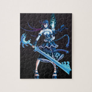Anime-Piraten-Mädchen Puzzle