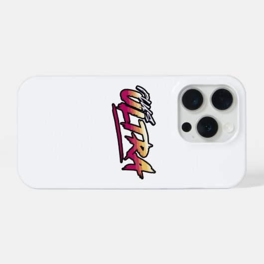 Anime Plus Ultra iPhone Hülle (Rückseite (Horizontal))